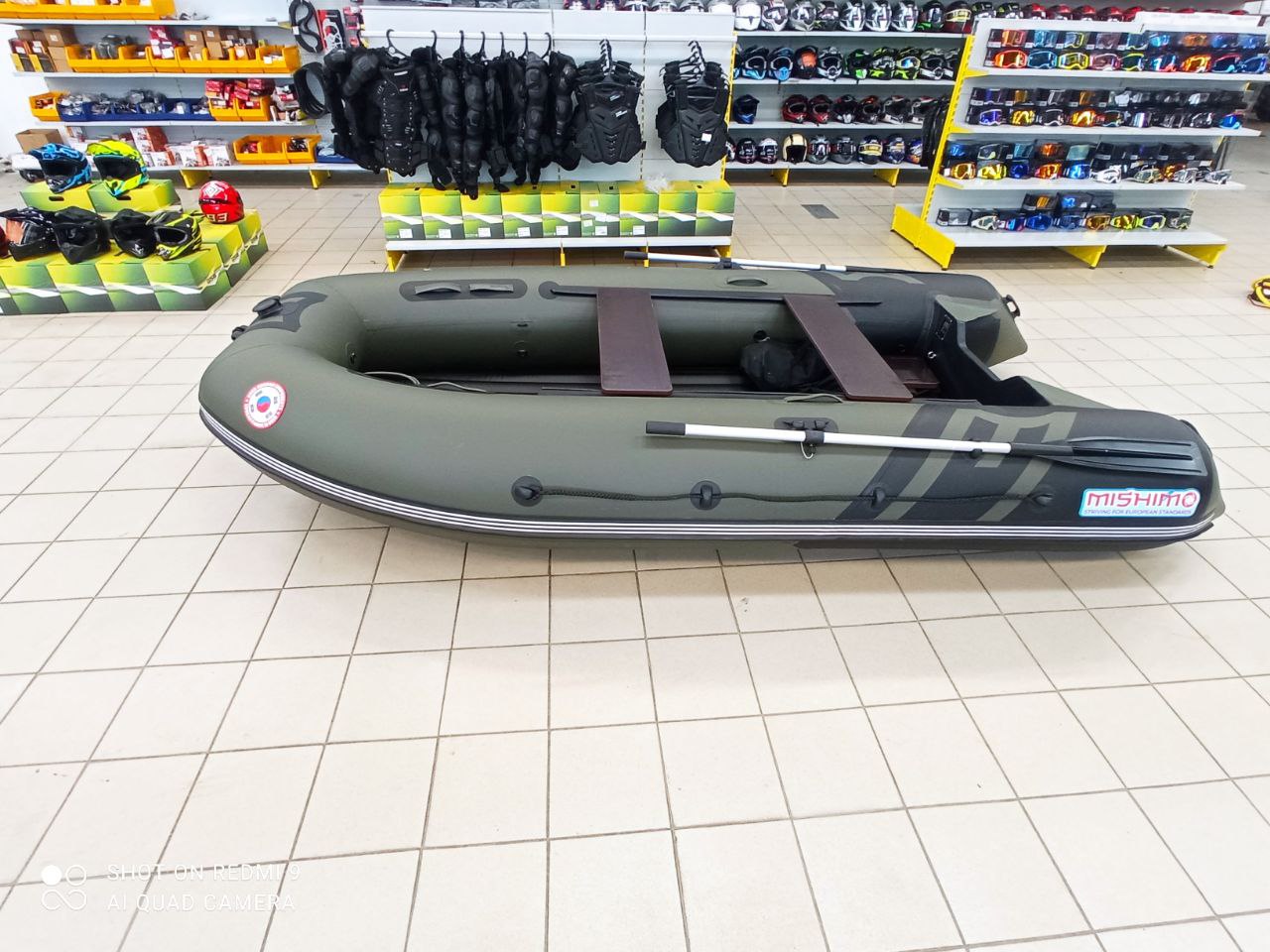 Лодка MISHIMO RIVER JET 410 под водомет в Рубцовске