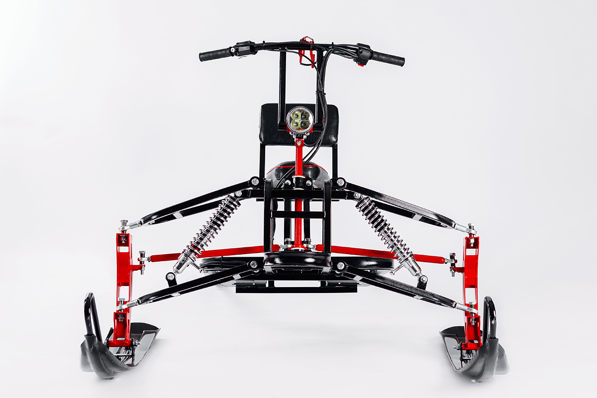 Лыжный модуль IKUDZO TERRAIN с подогревом ручек металлические лыжи в Рубцовске