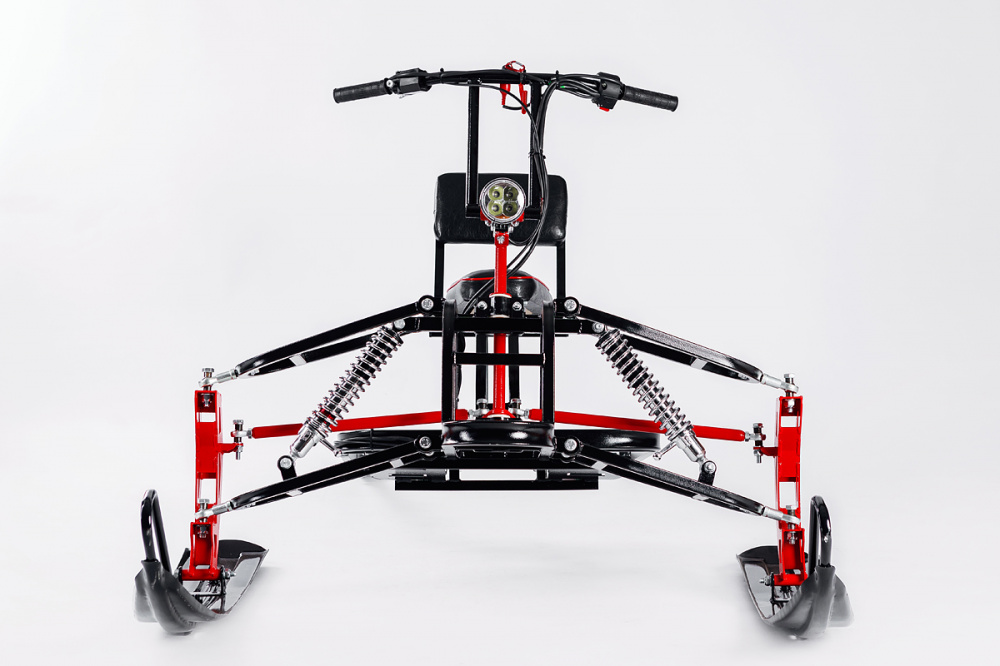 Лыжный модуль IKUDZO с подогревом ручек пластиковые лыжи в Рубцовске