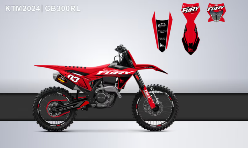 Кроссовый мотоцикл Sanchez Fury CB300RL в Рубцовске