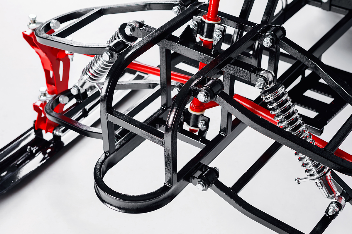 Лыжный модуль IKUDZO TERRAIN с подогревом ручек металлические лыжи в Рубцовске