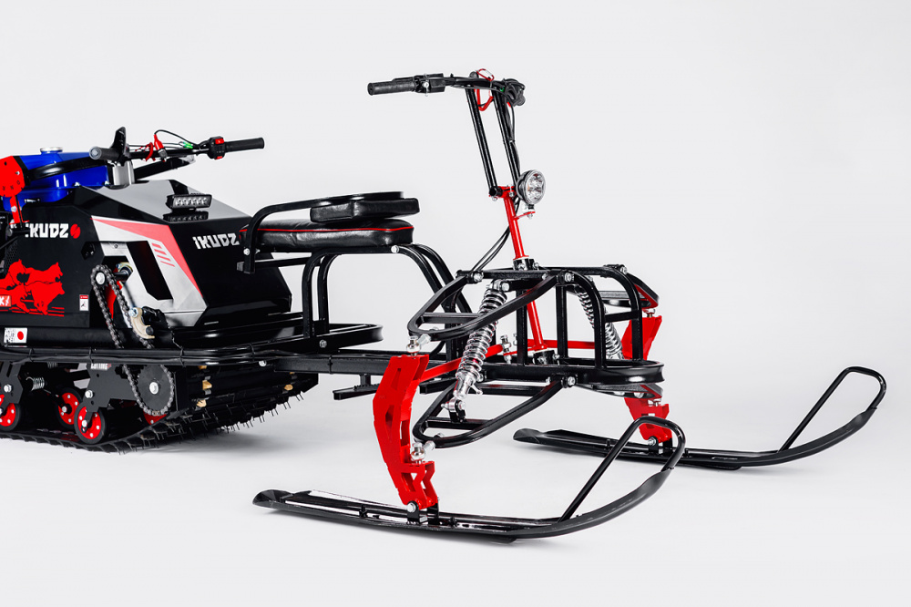 Лыжный модуль IKUDZO TERRAIN с подогревом ручек металлические лыжи в Рубцовске