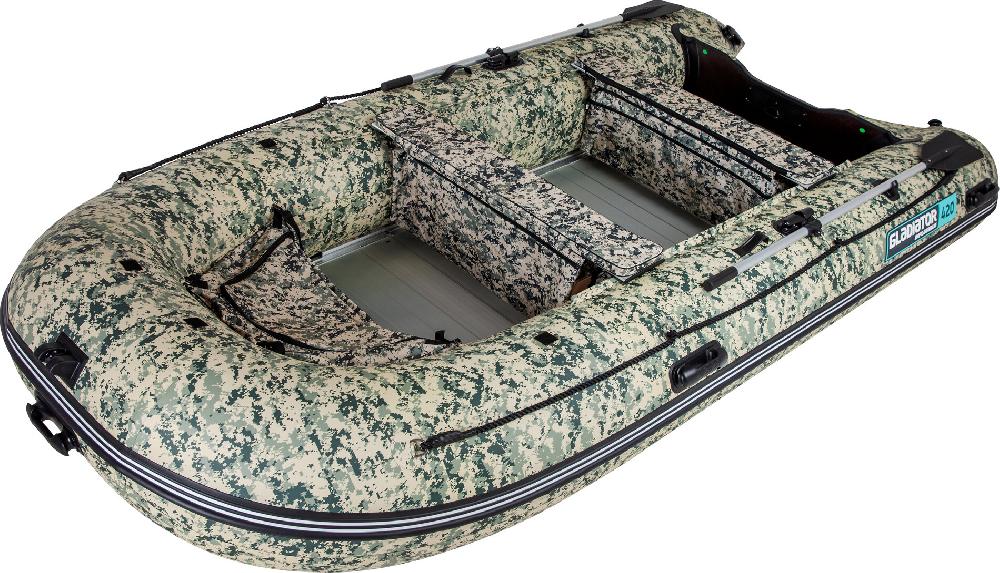 НАДУВНАЯ ЛОДКА GLADIATOR C420AL в Рубцовске