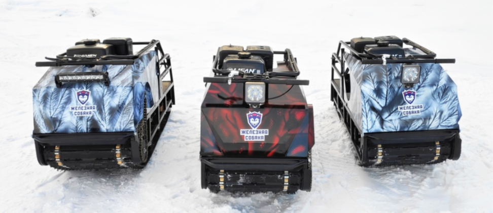 Мотобуксировщик Irondog (Железная собака) M500 15 Камуфляж Охотник в Рубцовске