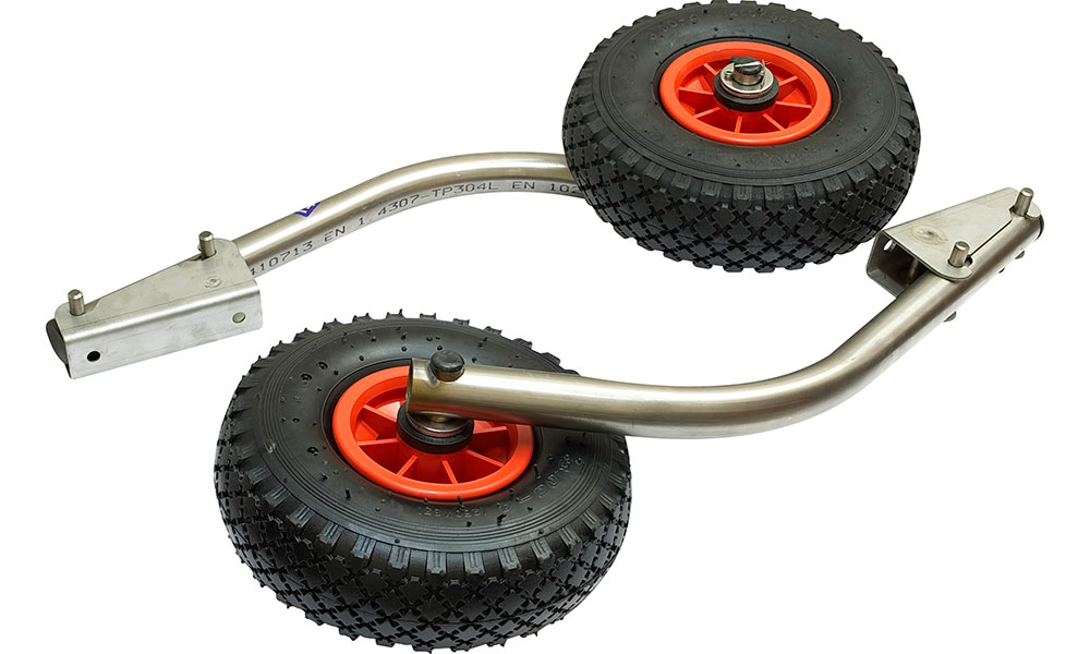 Транцевые колеса модульные для нднд из нержавеющей стали в Рубцовске