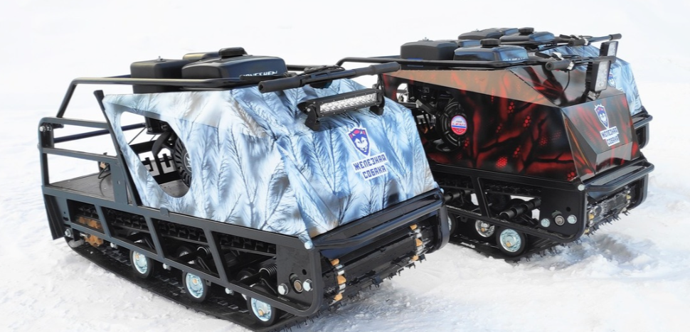 Мотобуксировщик Irondog (Железная собака) M500 15 Камуфляж Охотник в Рубцовске