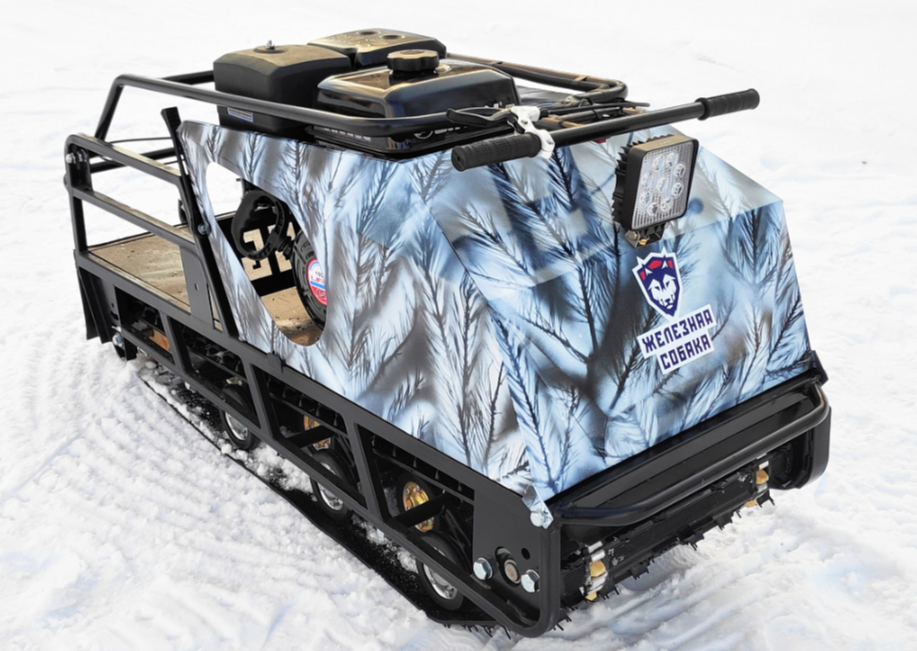 Мотобуксировщик Irondog (Железная собака) M500 15 Камуфляж Охотник в Рубцовске