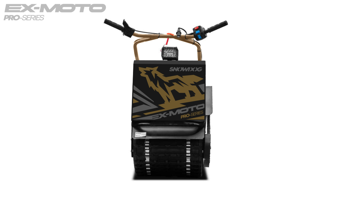 Мотобуксировщик EX-MOTO SNOWDOG S380 8л.с. в Рубцовске