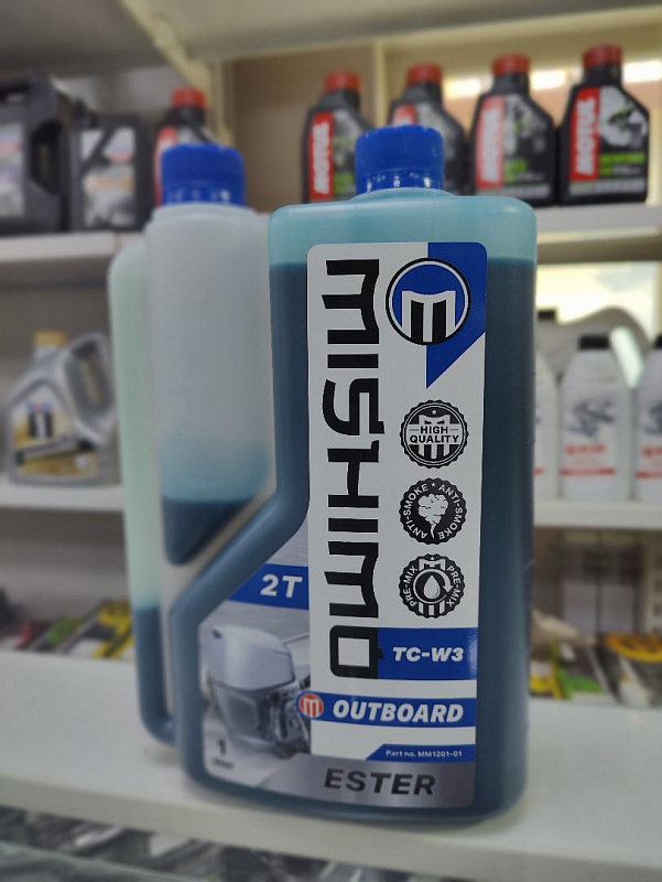 Масло MISHIMO 2T OUTBOARD (ESTER) полусинтетика 1 л в Рубцовске