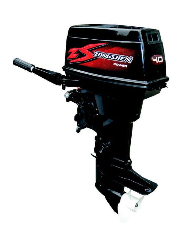 Лодочный мотор Zongshen T40 (+руль+пульт) в Рубцовске
