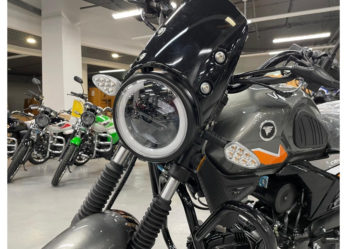 Мопед VMC NOVA 49сс (125сс) Led Full, дисковый тормоз, RKB RATO с баланс. валом, сигнализация в Рубцовске