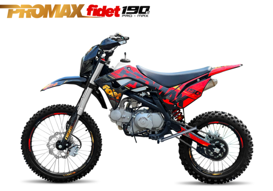 Мотоцикл (питбайк) PROMAX FIDET (ФАЙДЕТ) 190E MAX PRO LUX 19/16 в Рубцовске