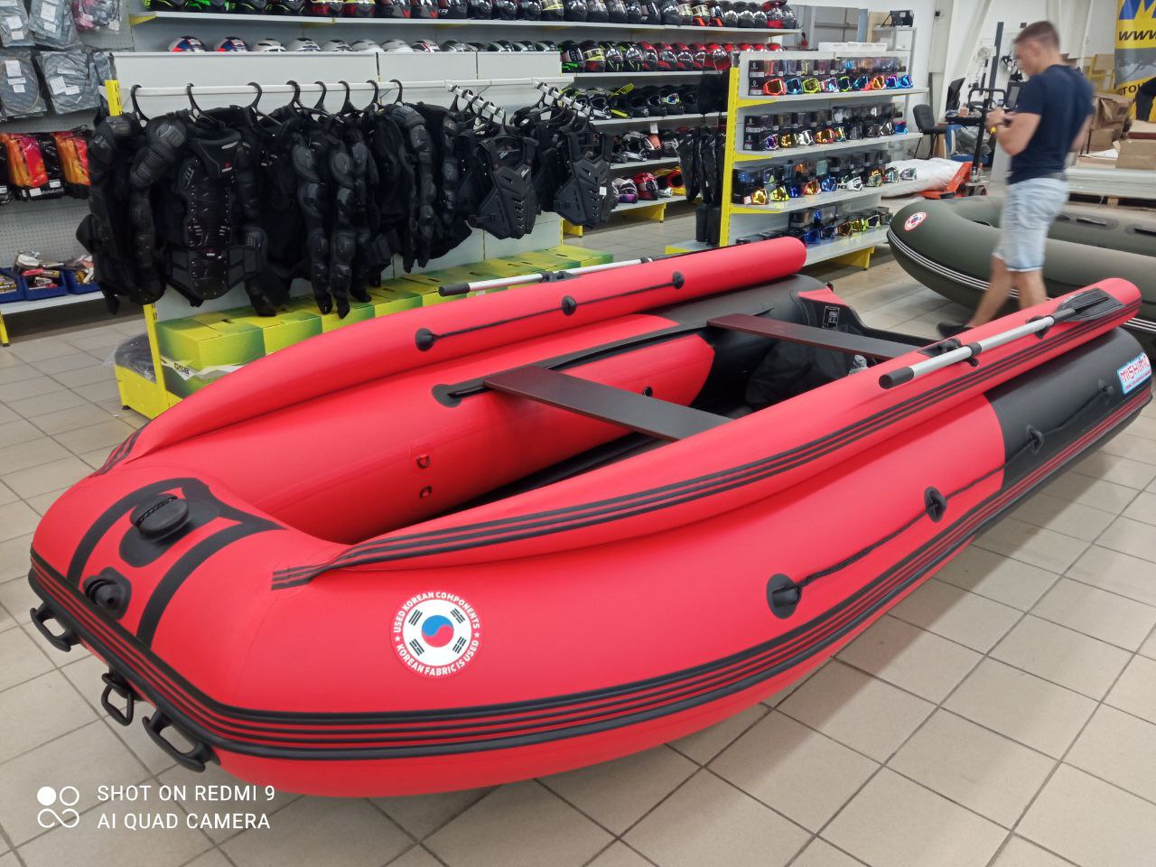 Лодка MISHIMO RIVER FJET PRO 430  под водомет в Рубцовске