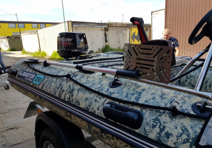 НАДУВНАЯ ЛОДКА GLADIATOR C370AL в Рубцовске