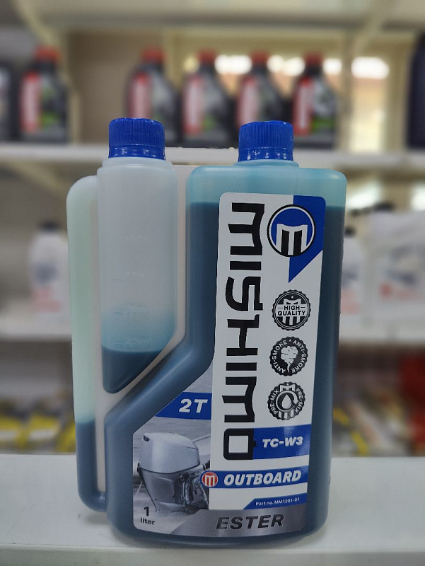 Масло MISHIMO 2T OUTBOARD (ESTER) полусинтетика 1 л в Рубцовске