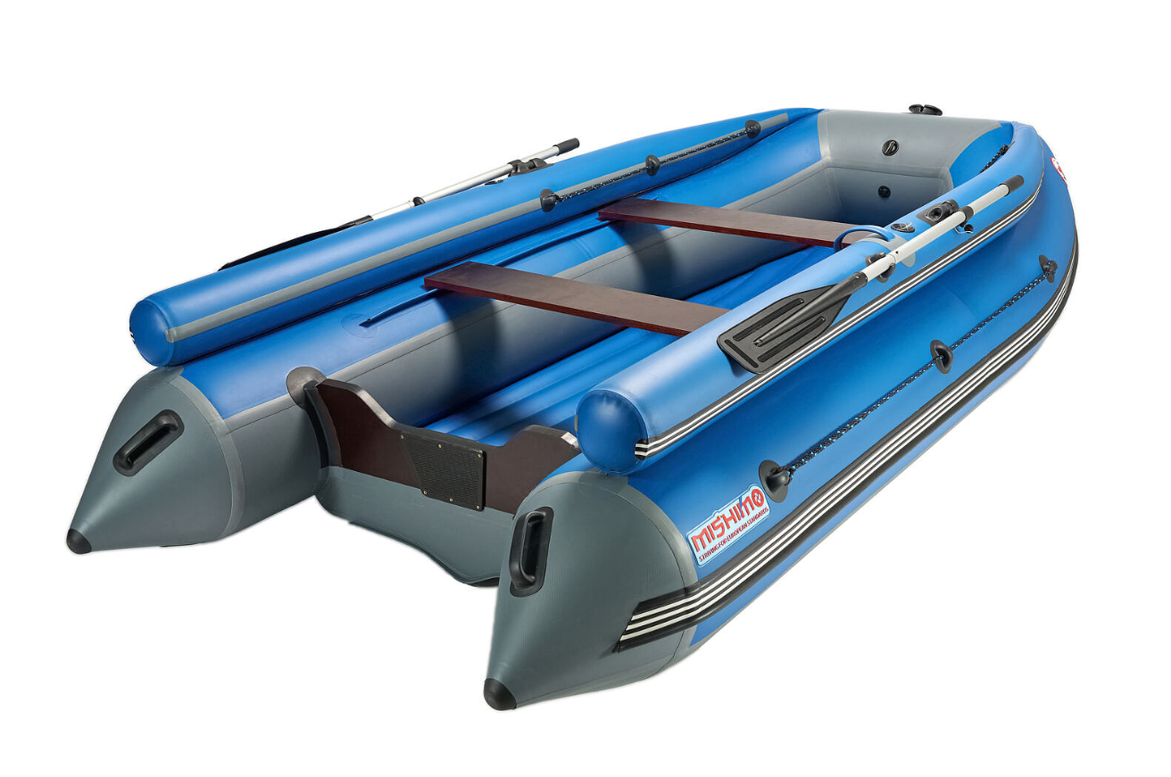 КОМПЛЕКТ ЛОДКА MISHIMO FAMILY LITE 370 + МОТОР 9,9 (15) Л.С. в Рубцовске