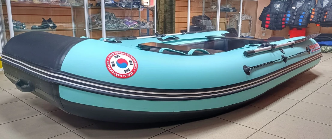 КОМПЛЕКТ ЛОДКА MISHIMO LITE 400 + МОТОР 9,9 (20) Л.С. в Рубцовске