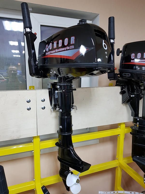 Лодочный мотор Condor F6HS без бака 12 л. в Рубцовске