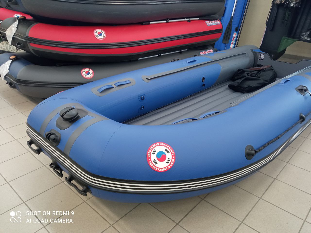 Лодка MISHIMO RIVER JET 390 под водомет в Рубцовске