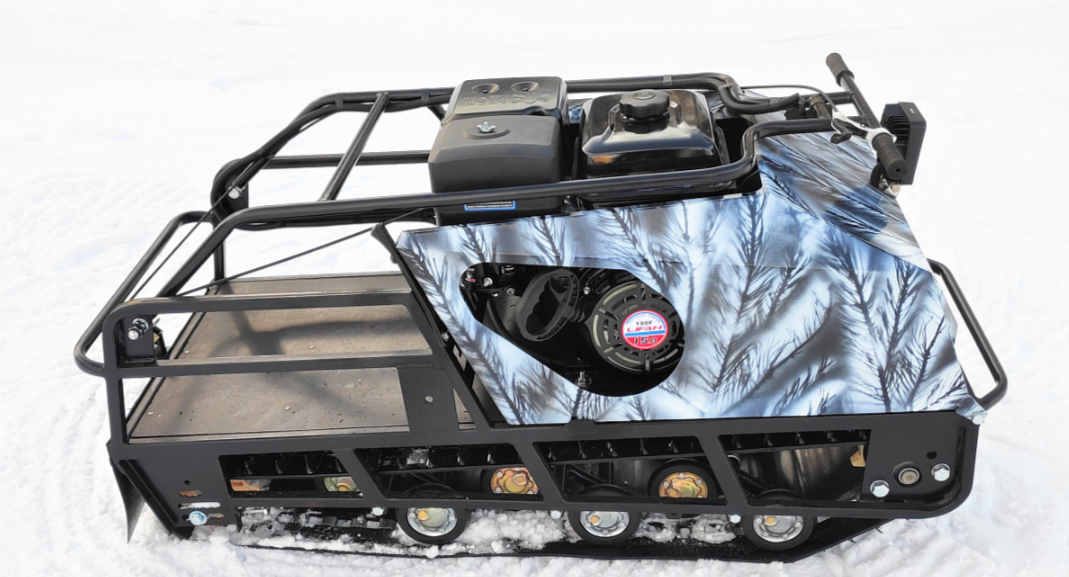 Мотобуксировщик Irondog (Железная собака) M500 15 Камуфляж Охотник в Рубцовске