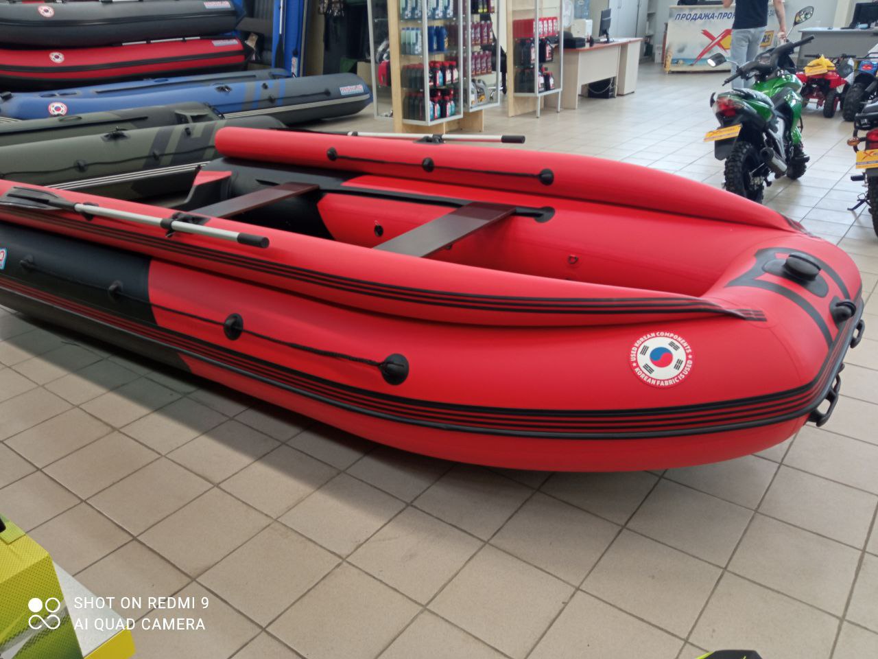 Лодка MISHIMO RIVER FJET PRO 430  под водомет в Рубцовске