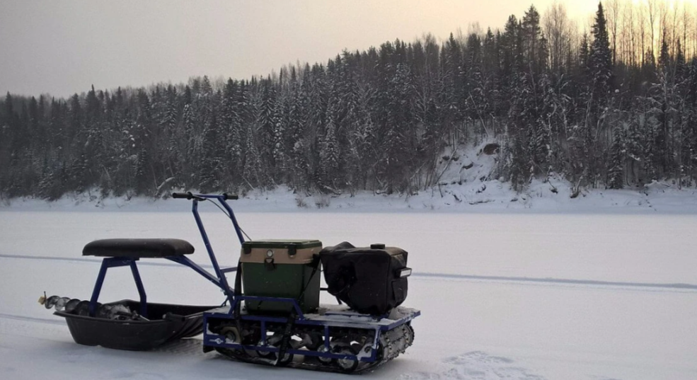 Мотобуксировщик Альбатрос-L 8 без фары в Рубцовске