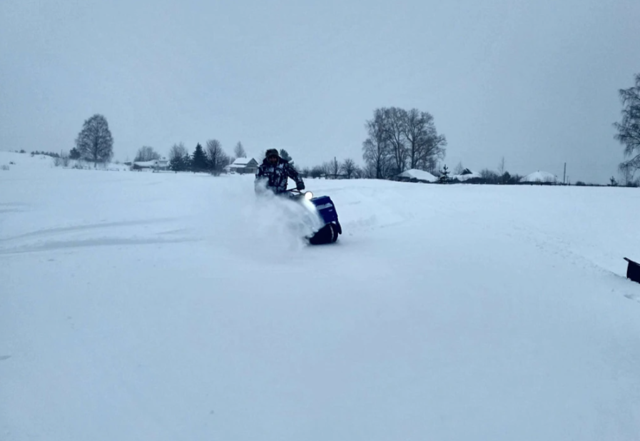 Мотобуксировщик Альбатрос-XLV 15 тележки, 1450 мм в Рубцовске