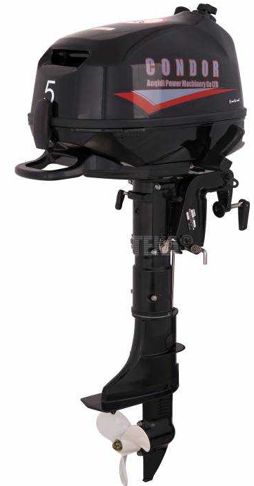 Лодочный мотор Condor F5HS без бака 12 л. в Рубцовске
