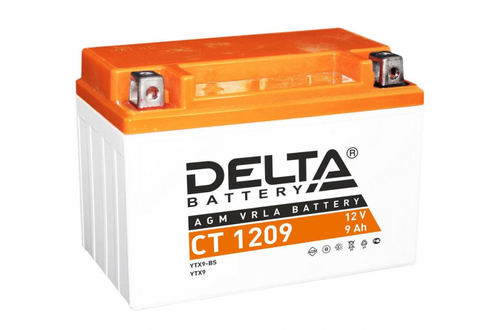 Аккумулятор Delta CT 1209 (12V / 9Ah) в Рубцовске