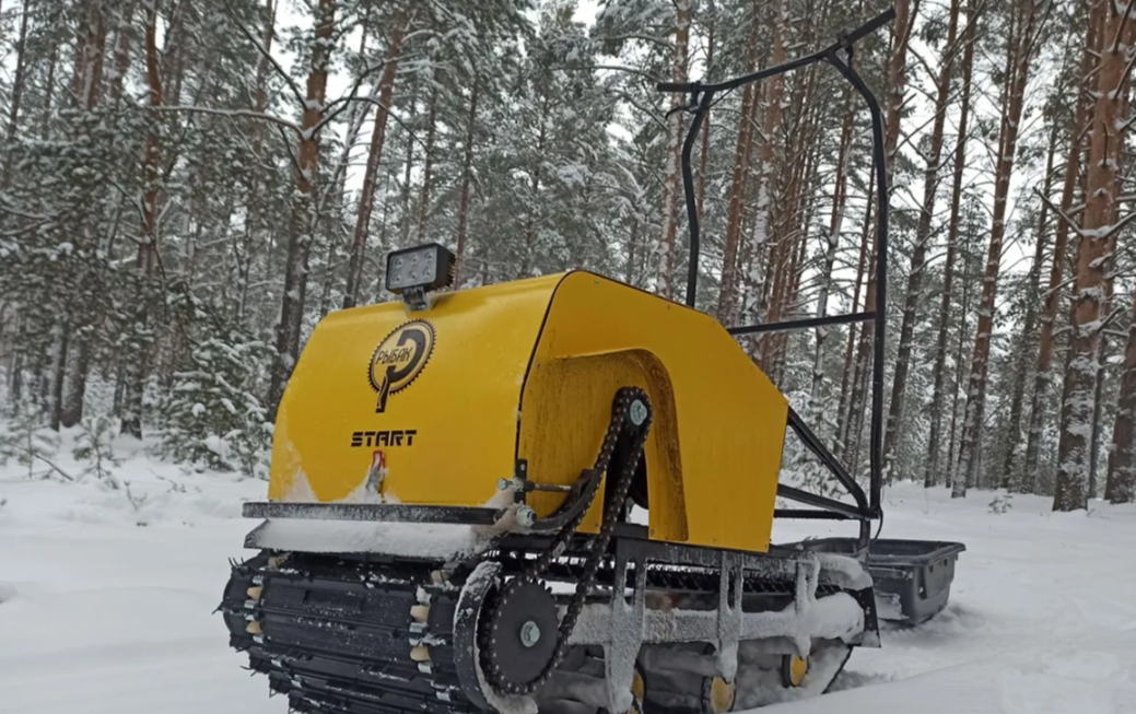 Мотобуксировщик РЫБАК СТАРТ Lifan 15 л.с. (металлический капот) в Рубцовске