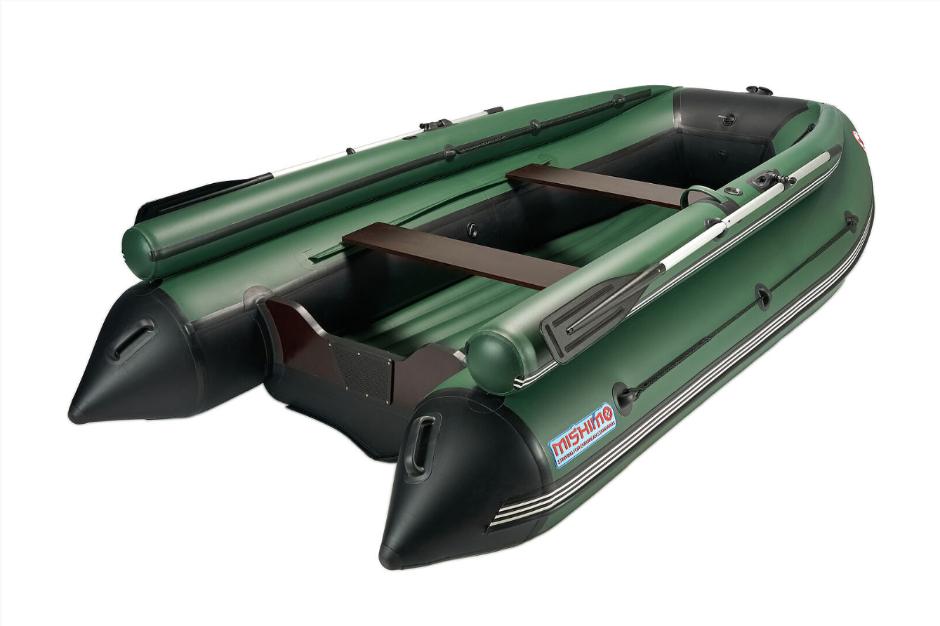 КОМПЛЕКТ ЛОДКА MISHIMO FAMILY LITE 370 + МОТОР 9,9 (15) Л.С. в Рубцовске