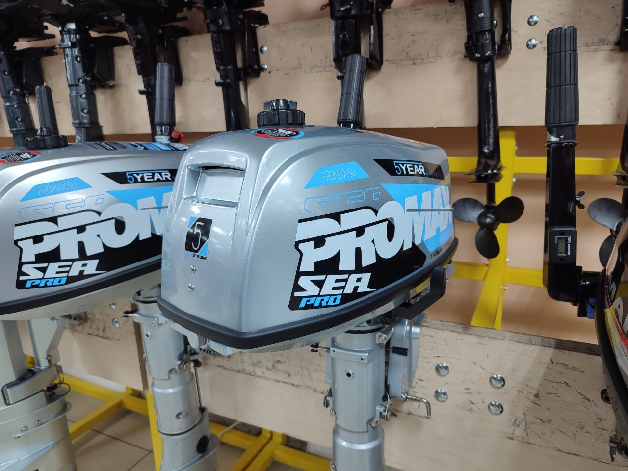 Лодочный мотор PROMAX SP5FHS (внешний бак 12 л) в Рубцовске