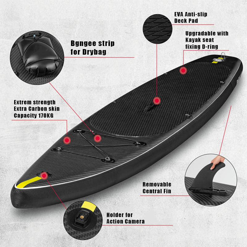 SUP (САП) ДОСКА MISHIMO CARBON DARKSIDE 11’ (335СМ) в Рубцовске
