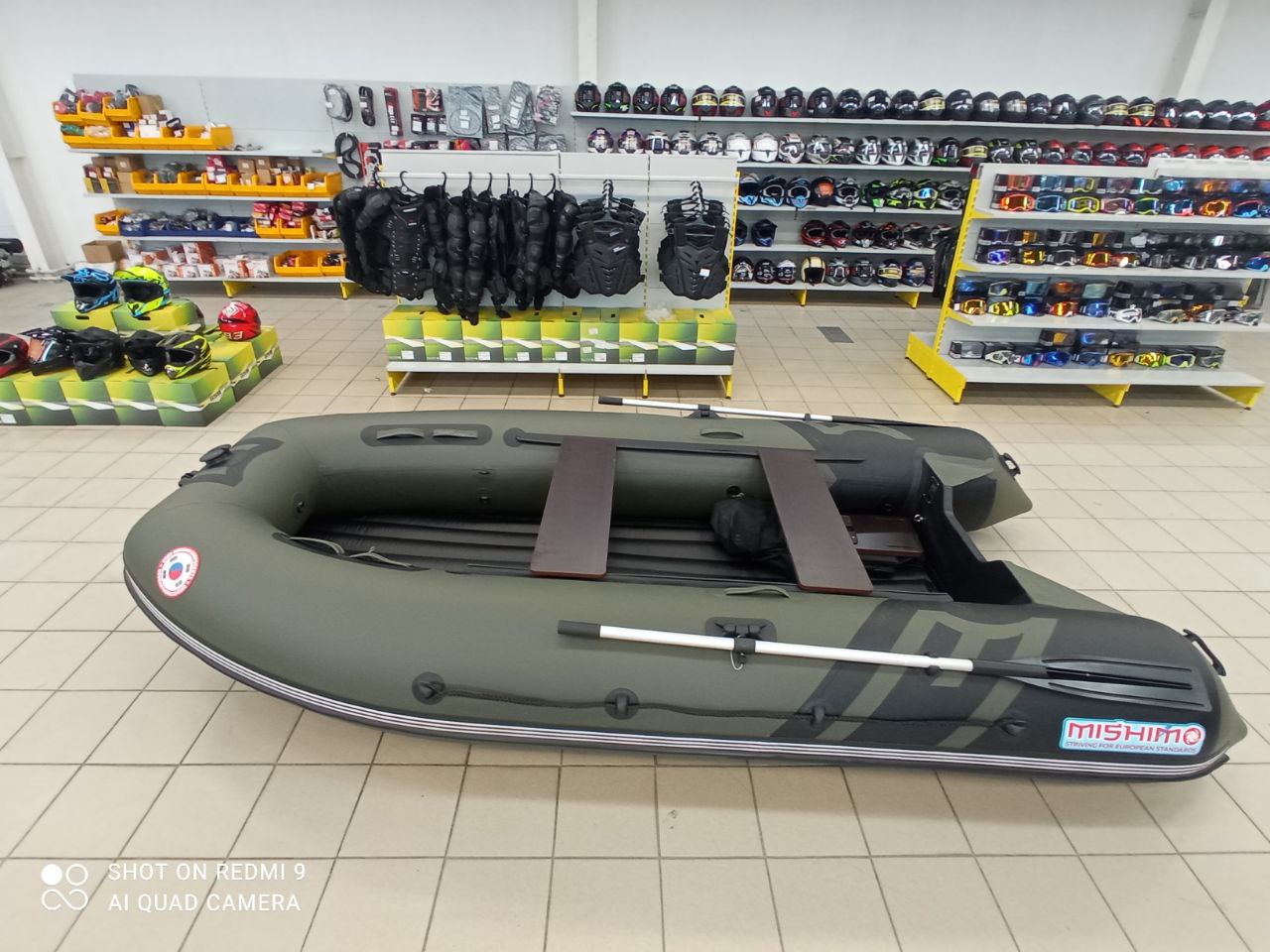 Лодка MISHIMO RIVER JET 410 под водомет в Рубцовске
