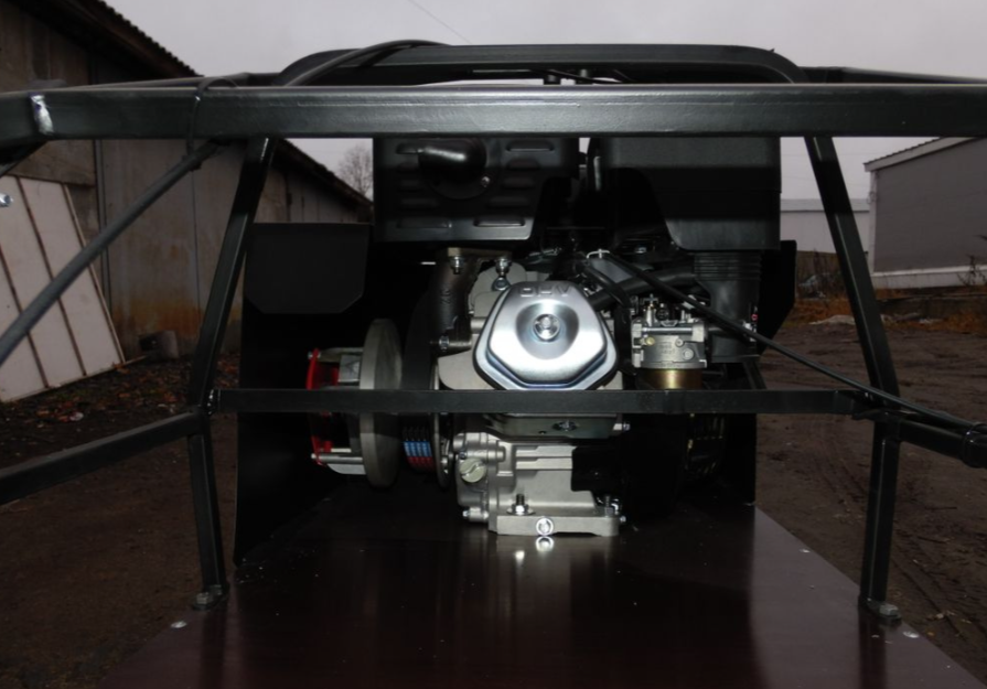 Мотобуксировщик AhtaR Зима 9 л/с с вариатором в Рубцовске