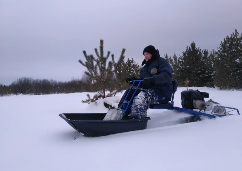 Мотобуксировщик толкач Альбатрос-XL8 с модулем. Без фары, склизы в Рубцовске