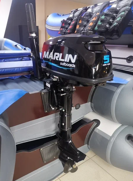 КОМПЛЕКТ ЛОДКА MISHIMO LITE 315 + МОТОР 5л.с в Рубцовске