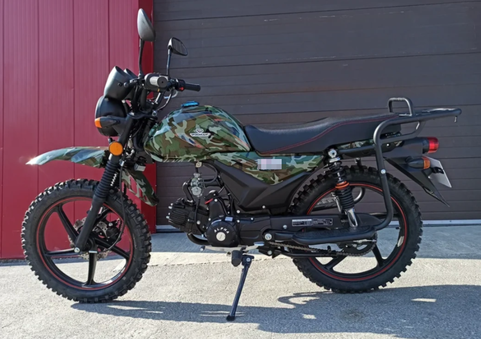 МОПЕД PROMAX ALPHA OFFROAD 130 (49) LUX (LED) в Рубцовске