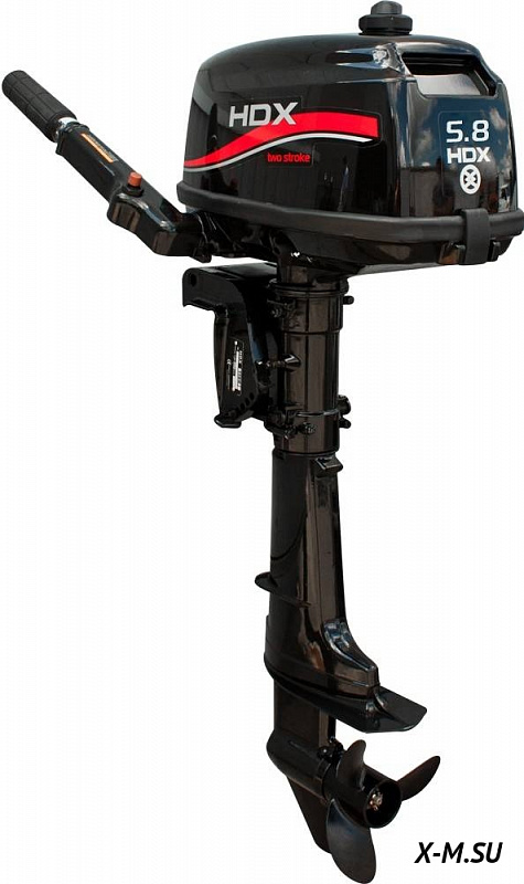 Лодочный мотор 2-х тактный HDX R series T 5,8 BMS в Рубцовске