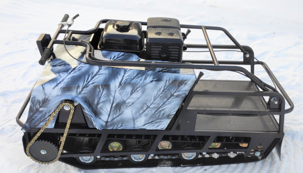 Мотобуксировщик Irondog (Железная собака) M500 15 Камуфляж Охотник в Рубцовске