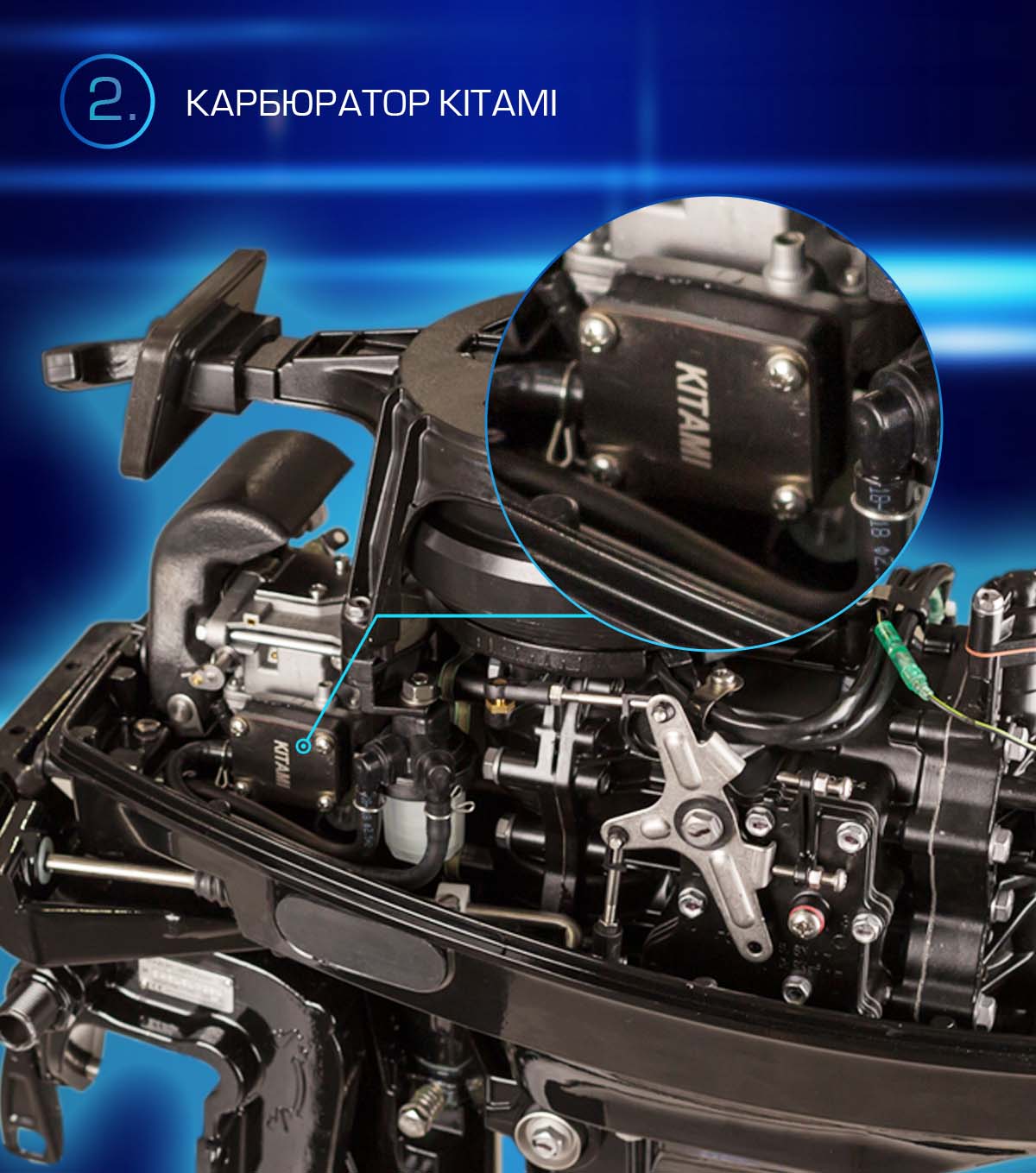 Лодочный мотор MARLIN PROLINE MP 9.9 (20) AWRS FORCE в Рубцовске