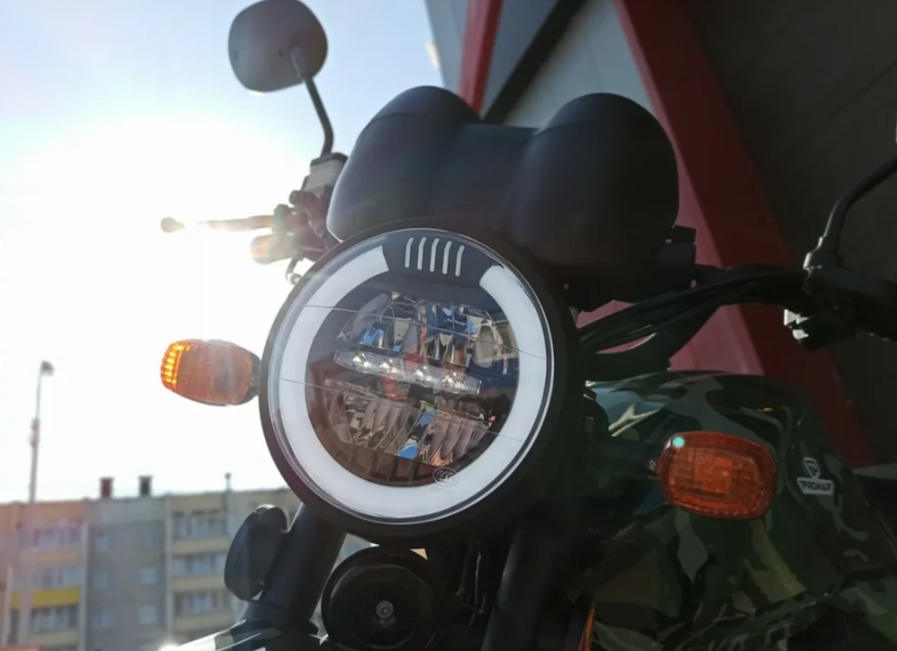 МОПЕД PROMAX ALPHA OFFROAD 130 (49) LUX (LED) в Рубцовске