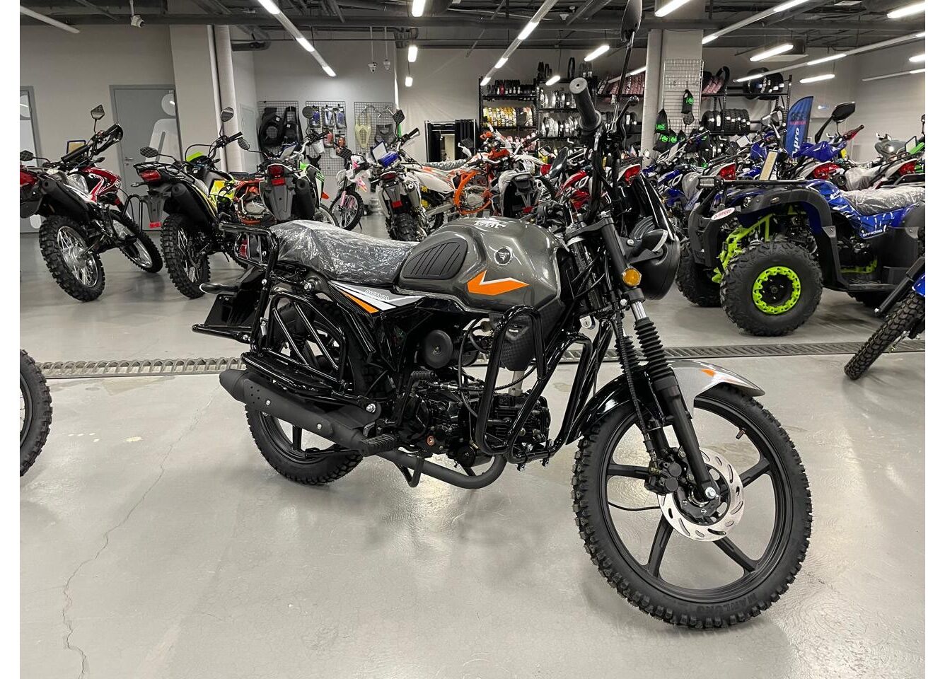 Мопед VMC NOVA 49сс (125сс) Led Full, дисковый тормоз, RKB RATO с баланс. валом, сигнализация в Рубцовске