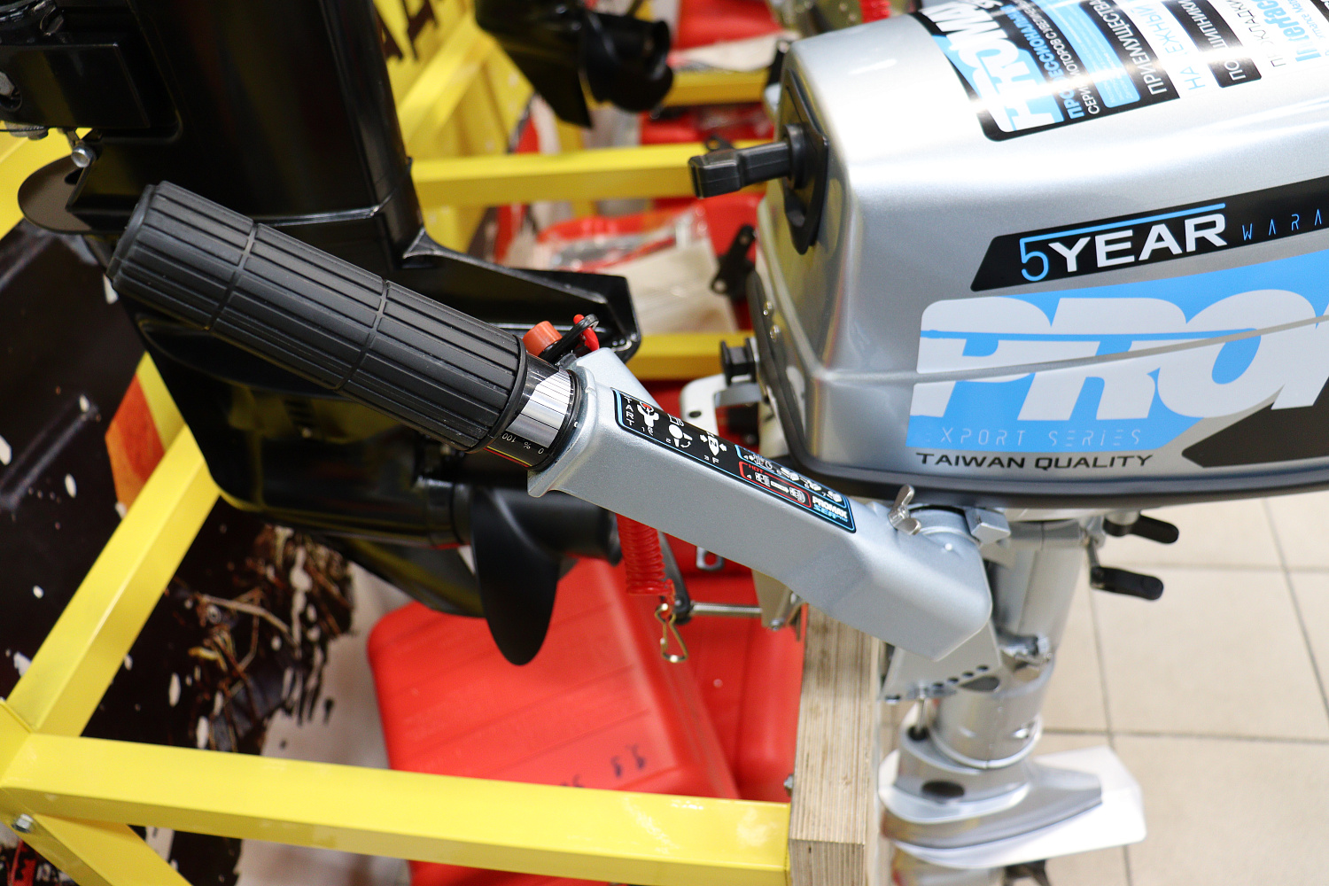 Лодочный мотор PROMAX SP5FHS (внешний бак 12 л) в Рубцовске