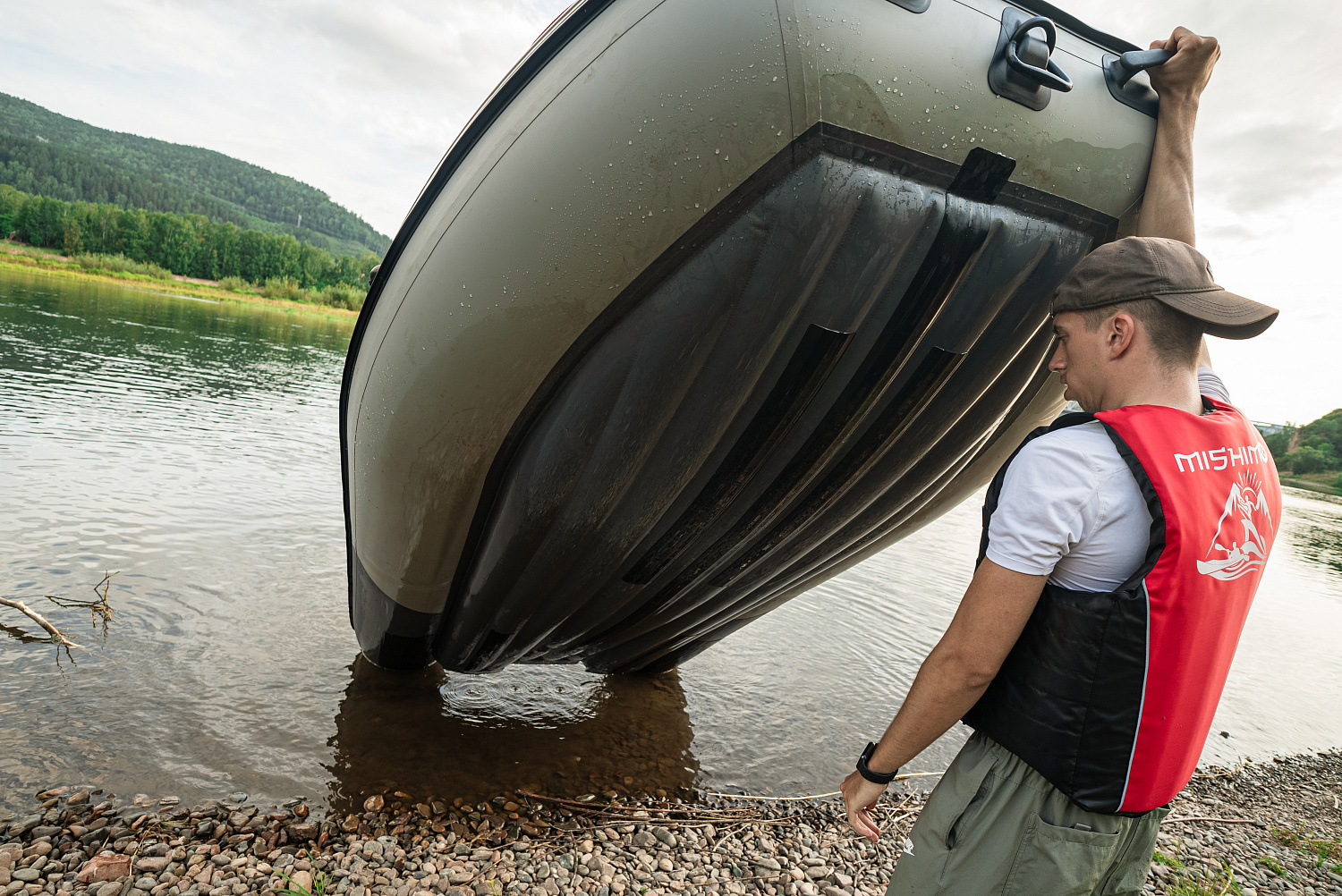 Лодка MISHIMO RIVER JET 390 под водомет в Рубцовске