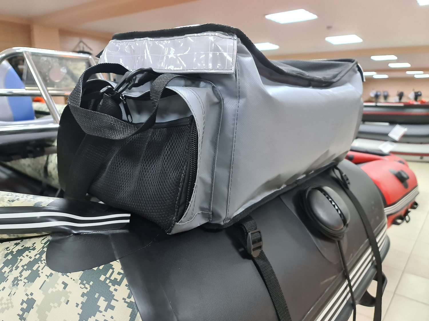 СУМКА ЛЮКС НА БАЛЛОН ДЛЯ ЛОДОК ПВХ 50Х25Х25 СМ в Рубцовске