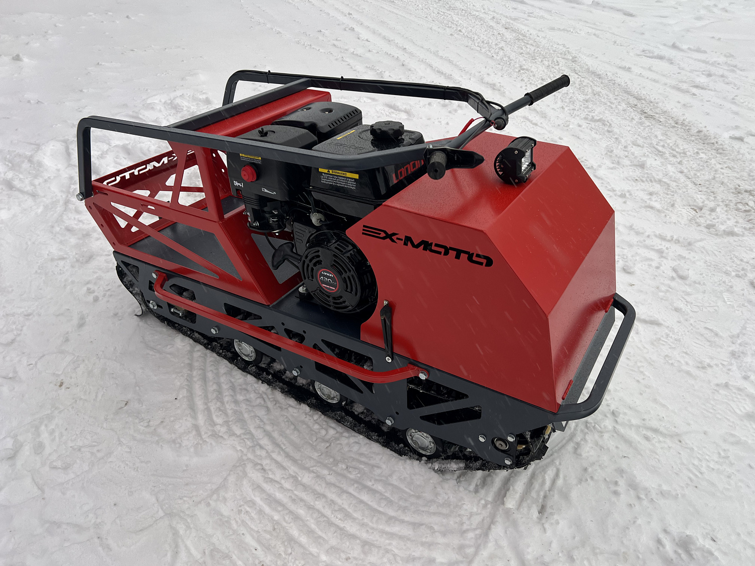 Мотобуксировщик EX-MOTO SNOWDOG S500 15л.с в Рубцовске