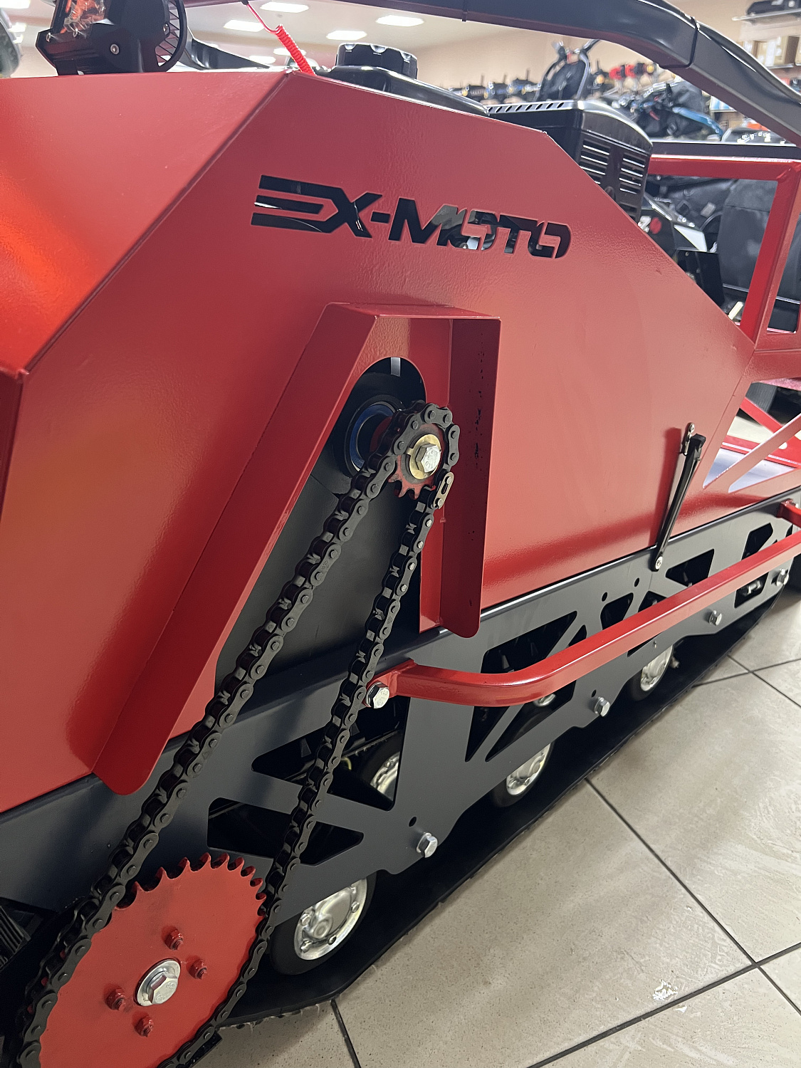 Мотобуксировщик EX-MOTO SNOWDOG S500 15л.с в Рубцовске