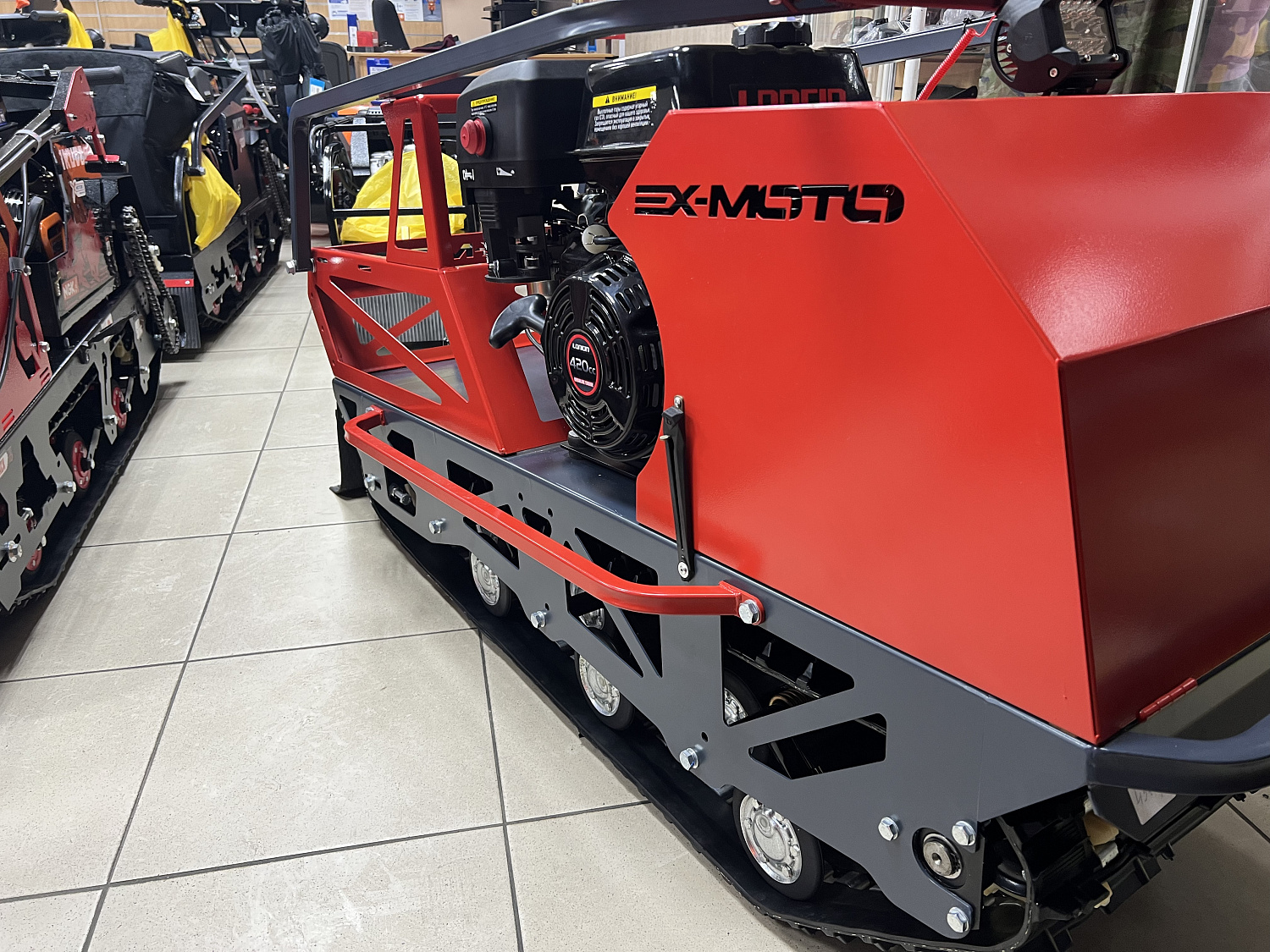 Мотобуксировщик EX-MOTO SNOWDOG S500 15л.с в Рубцовске