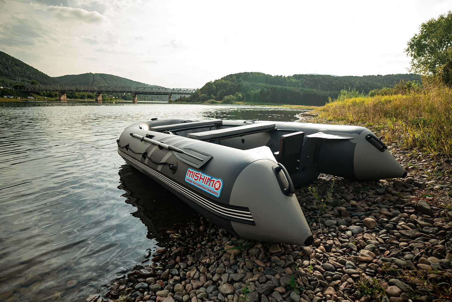 Лодка MISHIMO RIVER JET 390 под водомет в Рубцовске